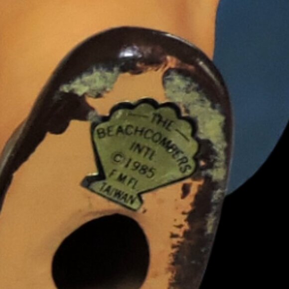 Pair Of Ceramic Figures With Cameras Man Elephant Home Decor Whimsical Maine - Picture 7 of 11